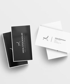 Alternative view of Single & Double-Sided Business Cards.