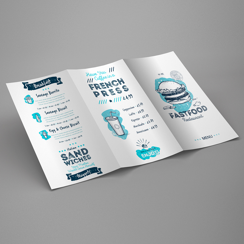Premium Menu Printing - Image 4