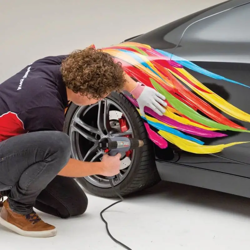 Alternative view of Premium Cast Vehicle Wrap.