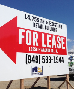 Alternative view of 12mm PVC Foam Board Signs.