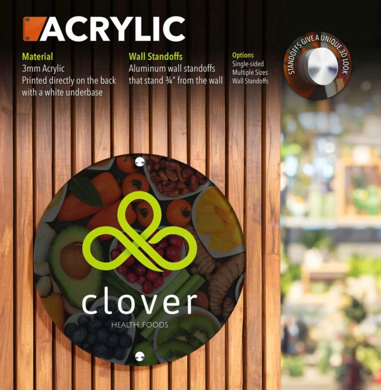 Custom Acrylic Signs